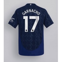 Fotbalové Dres Manchester United Alejandro Garnacho #17 Venkovní 2024-25 Krátký Rukáv